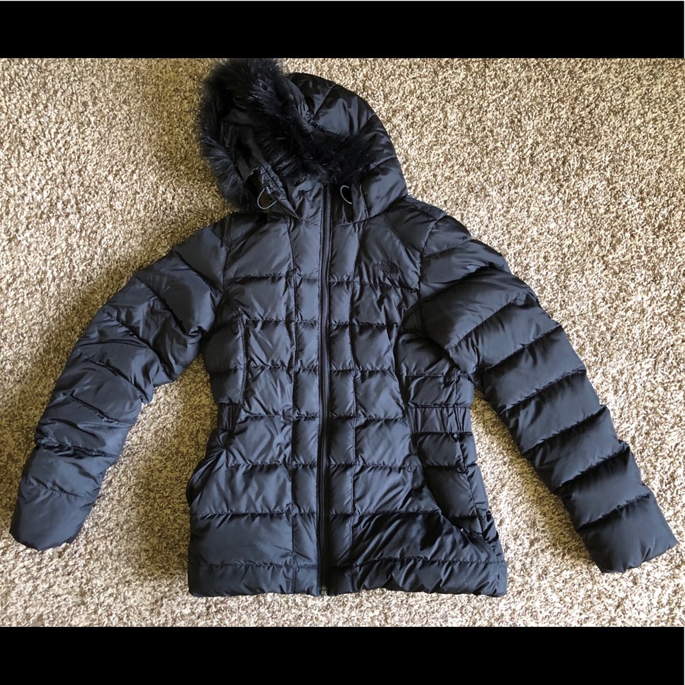 The North Face puff jacket